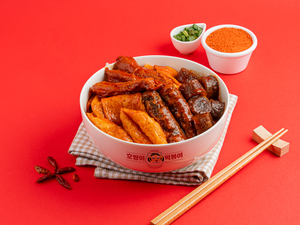 떡볶이 튀김범벅